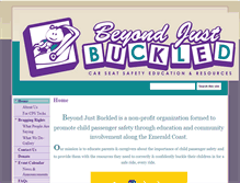 Tablet Screenshot of beyondjustbuckled.com